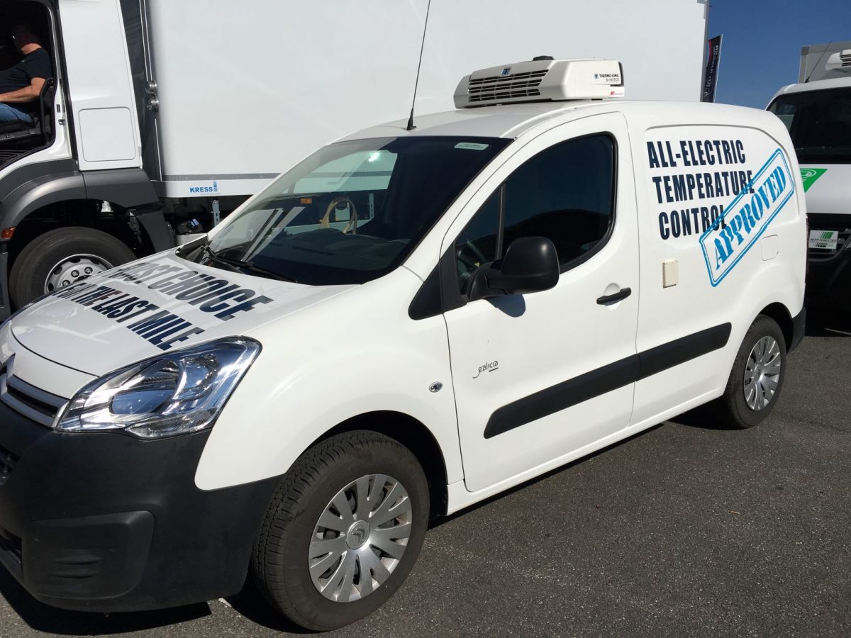 Thermo King develops fully electric refrigerated distribution vehicle